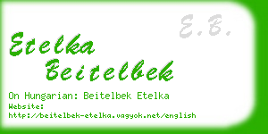 etelka beitelbek business card